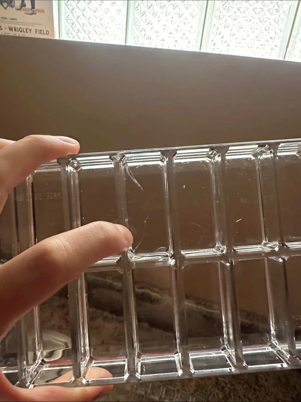 Clear acrylic  Organizer - Transparent